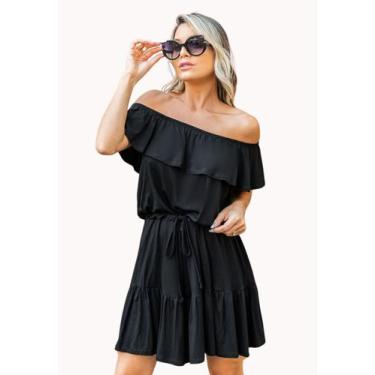 Imagem de Vestido Cigana Ciganinha Feminino Babado Rodado - juquitiba brasil, Pr