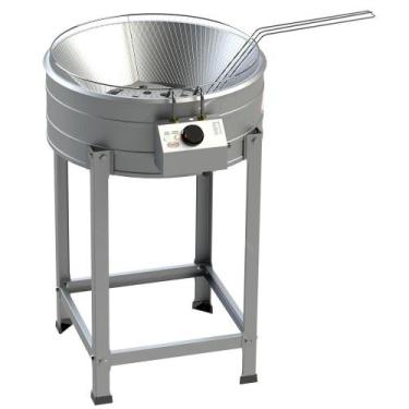 Imagem de Tacho Fritador Elétrico Itajobi 19 Litros Inox com Pé - Itajobi Fogões