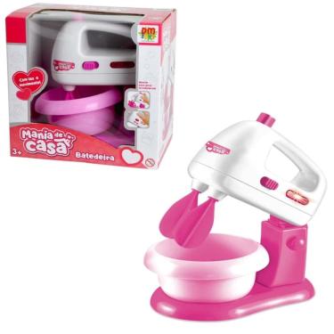 Imagem de Brinquedo Batedeira Infantil Cozinha Gira De Verdade Com Luz