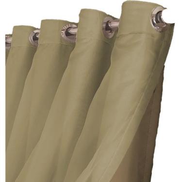 Imagem de cortina blackout Celina quarto de janela 5,50 x 2,70 branco - Bravin C