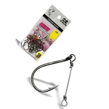 Imagem de Anzol Chinu Encastoado para Pesca Maruri n06 - 10un