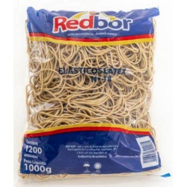 Imagem de Elástico de Dinheiro em Látex 1000g Num 18 Red Bor - RedBor