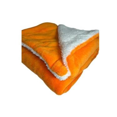 Imagem de Cobertor Manta para Bebê Estampado com Sherpa Microfibra Antialérgico 
