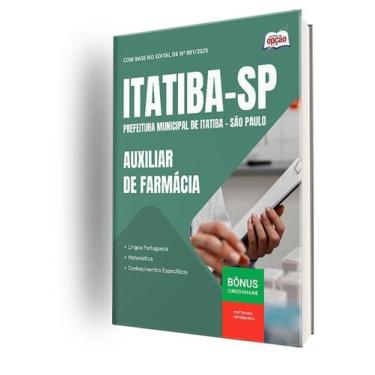 Imagem de Apostila Prefeitura de Itatiba - SP  - Auxiliar de Farmácia - Apostila