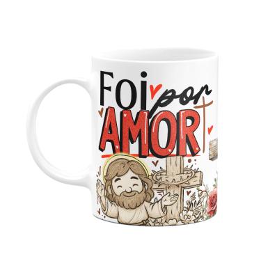 Imagem de Caneca da Páscoa - Foi por amor - 325ml