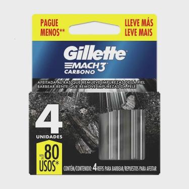 Imagem de Carga Gillette Mach3 Carbono Leve + Pague-