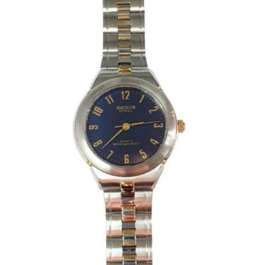 Imagem de Relógio Magnum Feminino Ma28396A-Misto-Mostrador Azul