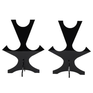 Imagem de Suporte de Espada Acrílica, Suporte de Sabre de Luz, Suporte de Exibição de Espada Ajustável de Comprimento para Coleções, Exposições de Artesanato (Acrílico)