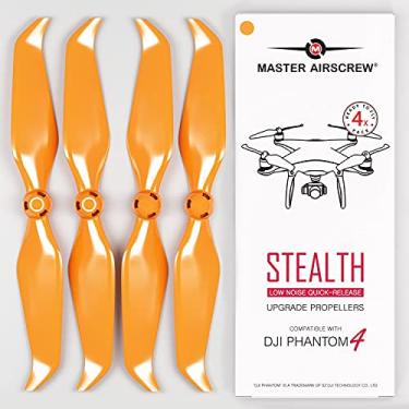 Imagem de Master Airscrew Stealth Propellers for DJI Phantom 4 - Orange, 4 pcs