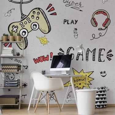 Imagem de Papel de Parede Video Game para Quarto Gamer Painel 6m²