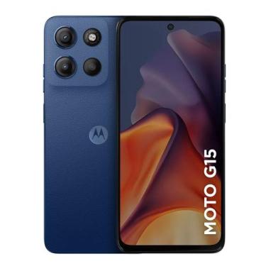 Imagem de Smartphone Motorola Moto G15 128gb 12gb (4gb Ram+8gb Ram Boost) Camera