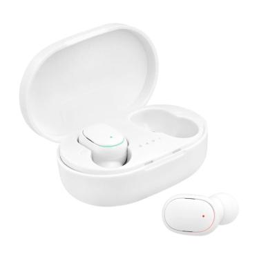 Imagem de Fone de Ouvido Bluetooth Bright Max Sound - Case Carregador - Redução de Ruído - Branco...