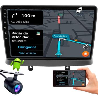 Imagem de Multimídia 9`` Polegadas Android Doblo 2000 a 2021 + Câmera de Ré