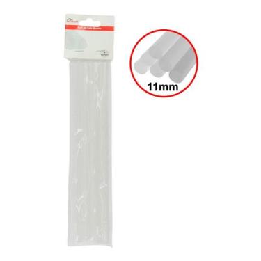 Imagem de Bastão Cola Quente Refil Pistola Grosso 11mm Artesanato 4pçs - NoBrand