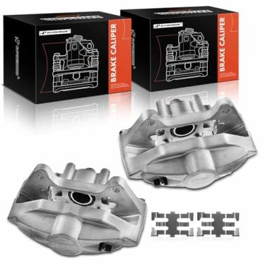 Imagem de A-Premium Conjunto de pinça de freio a disco compatível com Infiniti Q50 Q60 Q70 G37 QX70 Nissan 370Z 2009-2018 traseira esquerda e direita 2-PC