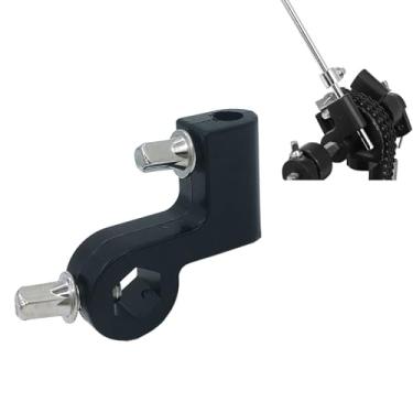 Imagem de TUOREN Conector De Clipe Suporte Para Pedal Bumbo, Peças Reposição Sistema Transmissão Corrente Dupla Preto