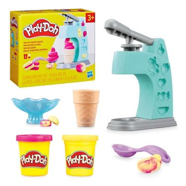 Imagem de Playdoh Massa Modelar Mini Kit Sorveteria Divertida - Hasbro