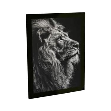 Imagem de Quadro Decorativo Anime Piloto Cyberpunk Games Decoração Poster Quarto Sala