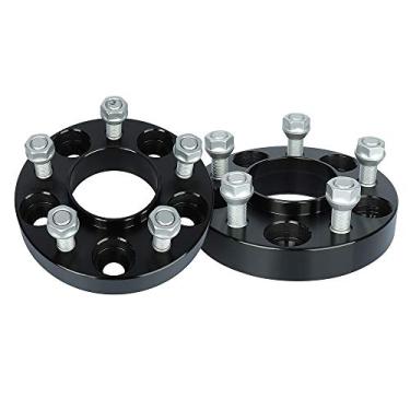 Imagem de IRONTEK Espaçadores Hubcentric de 1" 5 x 114,3 mm (furo de 70,5 mm, pinos de 1/2 x 20) adaptador de espaçadores de roda de 5 x 4,5 a 5 x 4,5 mm serve para Ford Explorer Mustang Ranger Crown Victoria, Lincoln Mark VII, Mazda B2500 B3000