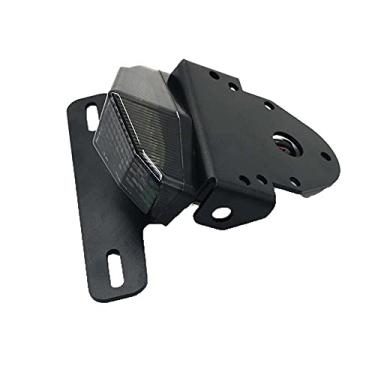 Imagem de crazy sport Suporte de luzes traseiras de freio LED de licença para luzes de freio de LED YAM WR 250R WR250R 2009-2017 Tail Tidy Fender Eliminato (adequado apenas para a versão esquerda A) (fumaça)