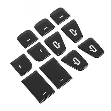 Imagem de RiToEasysports Janela Botão DE Elevação Janela Interruptor Adesivos Porta ARMES DE ARMO DE VIDRO BOTUTO DE TRANSPORTE VIDO Proteja Seus Botões DE Instalação Fácil Material Premium Ajustado para