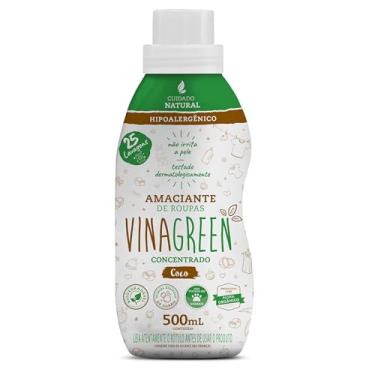 Imagem de Vinagreen Amaciante de Roupas Concentrado 500ml Coco