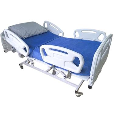 Imagem de Cama Hospitalar Motorizada com Colchão e Elevação do Leito até 130kg