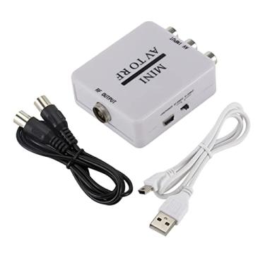 Imagem de Conversor a/RF Composto Modulador RF A RF TV Signal Switch