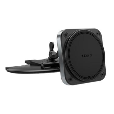 Imagem de 1Zero Suporte de telefone Magsafe CD para carro [20 N55 ímãs ultra fortes] Suporte magnético de telefone para CD Player, suporte de telefone com slot de CD estável para iPhone 16 15 14 13 12 Mini Pro