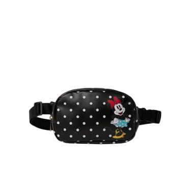 Imagem de Bolsa feminina Disney com cinto transversal, pochete Mickey Minnie Mouse, Minnie Mouse Bolinhas, One Size