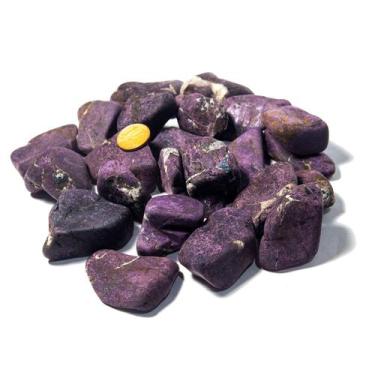 Imagem de 1 kg Purpurita G Pedra Rolada Opaco 40mm Classe B - Atacado