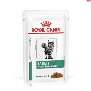 Imagem de Sachê Royal Canin Gatos Satiety 85 g, 13793