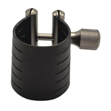 Imagem de Milageto Abraçadeira para Saxofone em Couro PU Acessório para Clarinete E Saxofone, 9.9 Cm X 9.1 Cm X