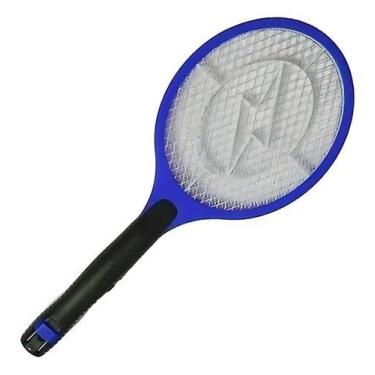 Imagem de Raquete Elétrica Mata Mosquito e Insetos Recarregável - PR