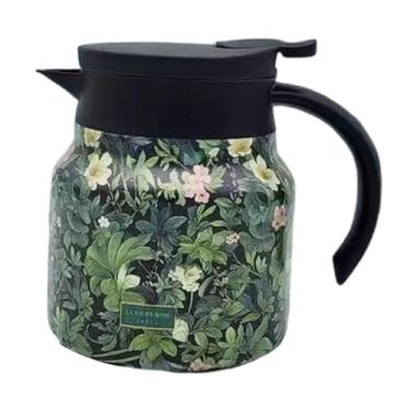 Imagem de SiaBiced Jarra de chá com recipiente para bebidas e infusor térmico para café e chás Pu'er maduros, Verde