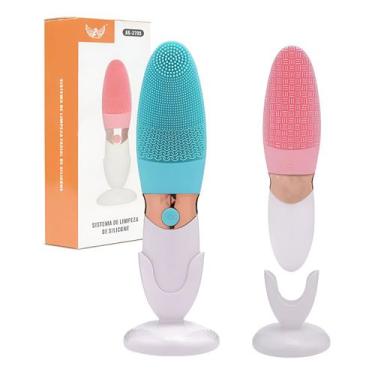 Imagem de Escova De Limpeza Corporal E Facial Elétrico 4 Níveis AK-2705 - Altome