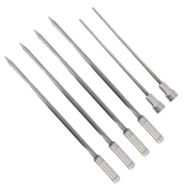 Imagem de 6x Espetos Espada/Coração De Inox Lâmina 40cm Para Churra - INOX LAURI