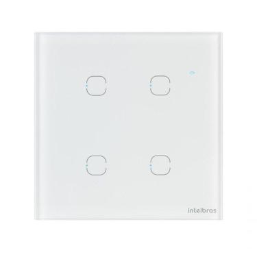 Imagem de Interruptor Smart Wi-fi Touch 4 Teclas Ews 1004 Branco