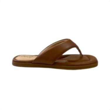 Imagem de Tamanco Feminino Rasteiro Modare Floater Confort Marrom, Avelã, 36