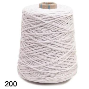 Imagem de Barbante fio 6 600 gr cor 200 branco euroroma 610 metros