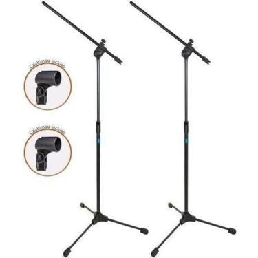 Imagem de Kit 2 Pedestal Girafa De Microfone Com Tps Ask