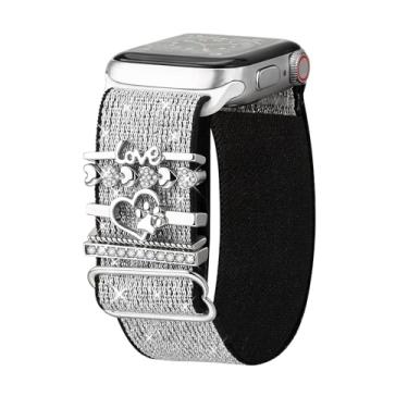 Imagem de Wingoden Pulseira elástica compatível com Apple Watch Ultra 2 de 42 mm, 44 mm, 45 mm, 46 mm, 49 mm, para Apple Watch séries 10, 9, 8, 7, 6, 5, 4, 3, 2 e 1 SE, Ultra 2