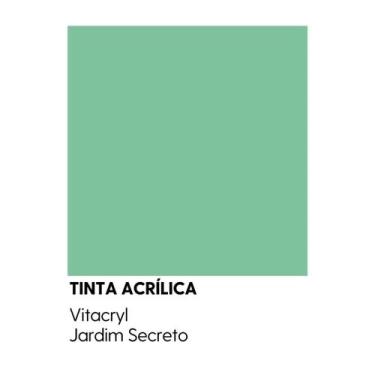 Imagem de Tinta Semibrilho Premium Verdes - Vitacryl, Jardim Secreto, 3,6 lts