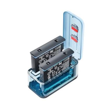 Imagem de Carregador de bateria para Insta360 X5, hub de bateria de carregamento rápido duplo com visor LCD para acessórios de baterias Insta360 X5