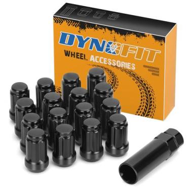 Imagem de Lug Nuts dynofit M12x1.5 Spline Black para Polaris Ranger