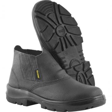 Imagem de Botina Monod. Elástico Com Biqueira Aço 44 Sola Pu Ben0044