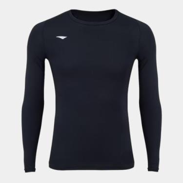 Imagem de Camisa Térmica Masculina Penalty Manga Longa Treino Academia Praia Pro