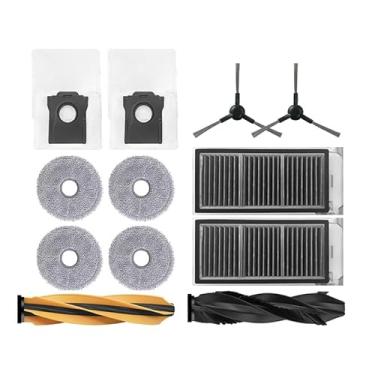 Imagem de Escova principal/escova lateral/filtro/pano de esfregão/saco de poeira compatível com Dreame x50 pro X50 Ultra L50 Pro Ultra X50 Master s50 pro Ultra Mova V50 ultra robô aspirador de pó peças de