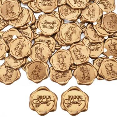 Imagem de Adesivos Wax Seal Yoption Be Our Guest, pacote com 100 unidades em our