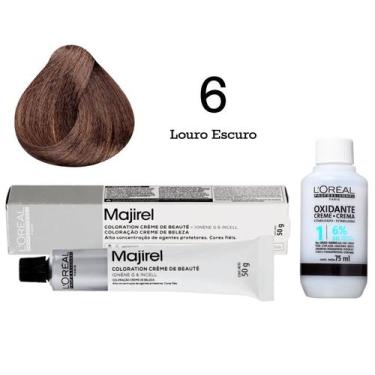 Imagem de Coloração Majirel 6 Louro Escuro+ Emulsão Oxi 20 Vol. 75ml  L'Oréal - 